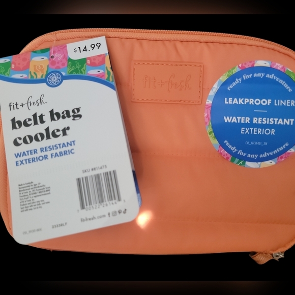 Orange Fit and Fresh Belt Bag Cooler. - Picture 6 of 6